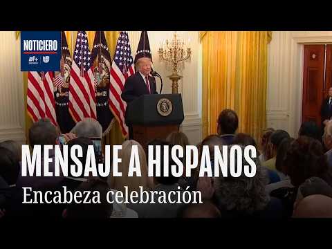 Donald Trump hosts Hispanic Heritage Month event at the White House
