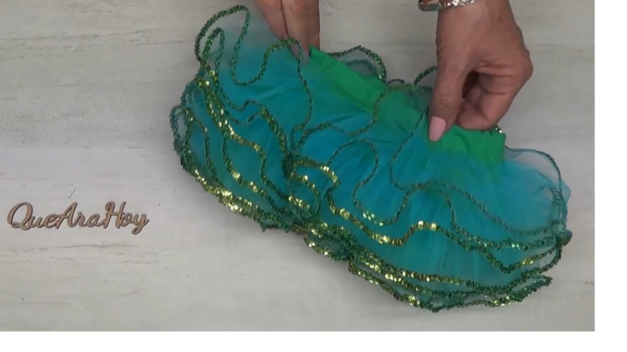 Como hacer falda de tul  DIY