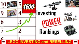 POWER RANKINGS - Lego Investing April 2024 - Star Wars, Ideas, Icons, Technic, etc