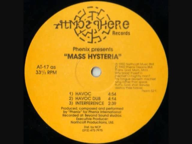 Watch PHENIX - HAVOC 1992 on YouTube Watch PHENIX - HAVOC 1992 on YouTube