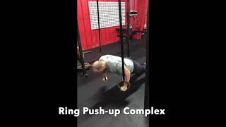 Ring Push-up Complex