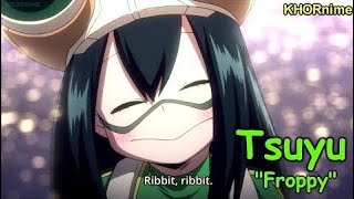 Tsuyu Best Froppy Moments Funniest Anime Moments Boku No Hero Academia S1 & S2