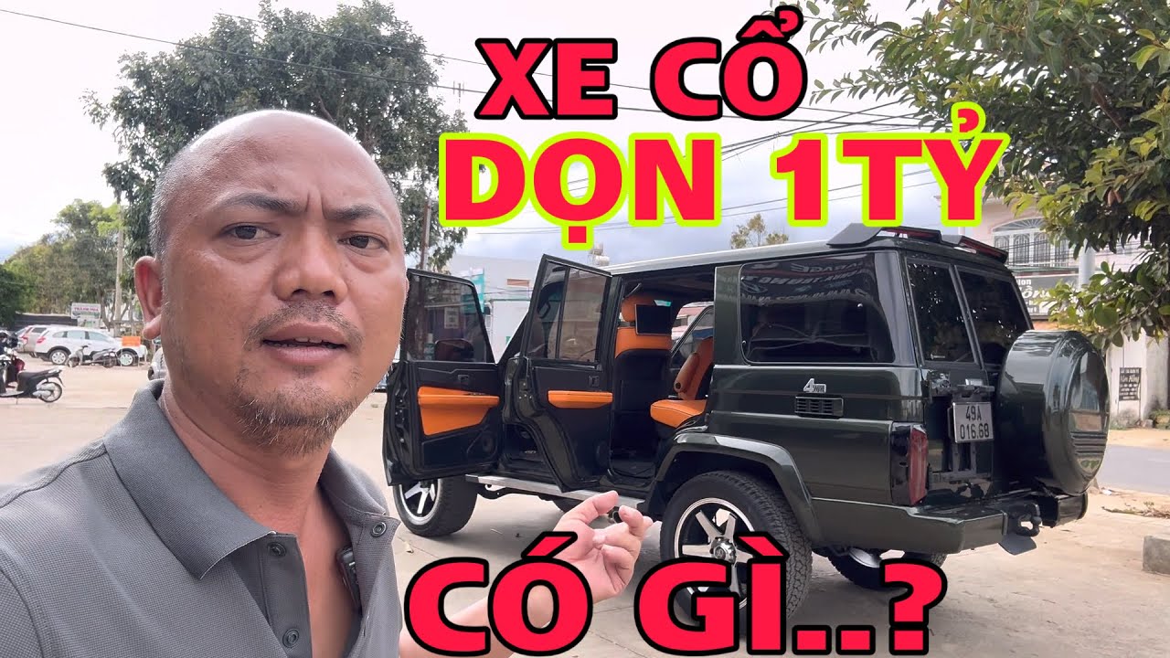 Tiểu G63 - Dọn hết 1tỷ có gì đặc biệt.? Toyota Land Cruiser LJ79 1993 mẫu xe cổ | ô Tô quang chung 