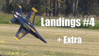 RC Jet Airplane Landings and Crashes  the good the bad the ugly from Temora