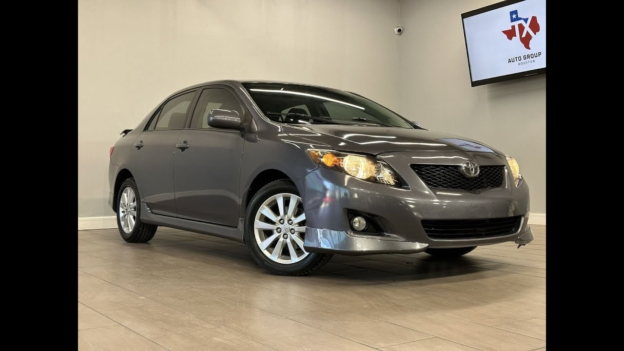 2010 Toyota Corolla S FWD Economy Sedan 132 Horsepower 1.8L I4 - For ...
