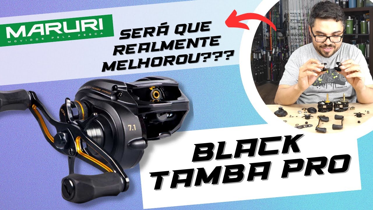 Lançamento Carretilha Black Tamba PRO | NÃO COMPRE ANTES DE VER ESSE VÍDEO