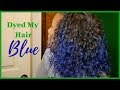Dying My Hair Blue!! || Adore Hair Dye