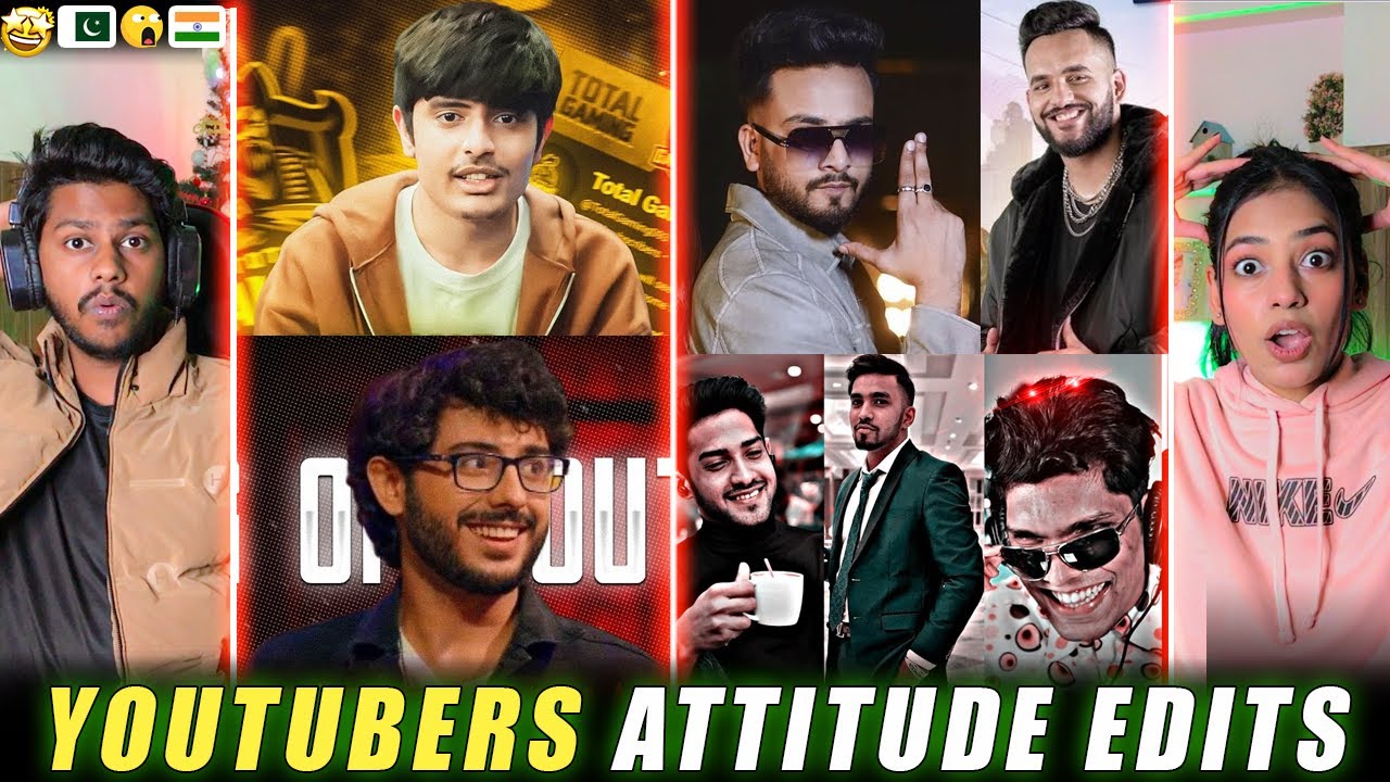 Pakistani Reaction On Indian YouTubers Full Attitude Videos😈| Indian YouTubers Savage Reply😲