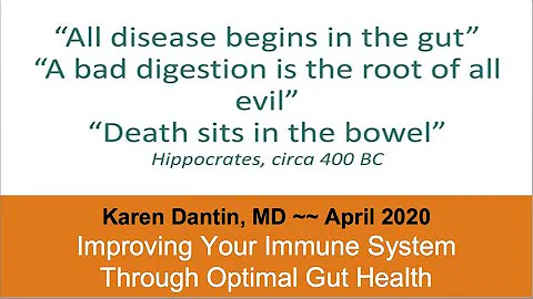 Your gut health largely determines your Immune str...