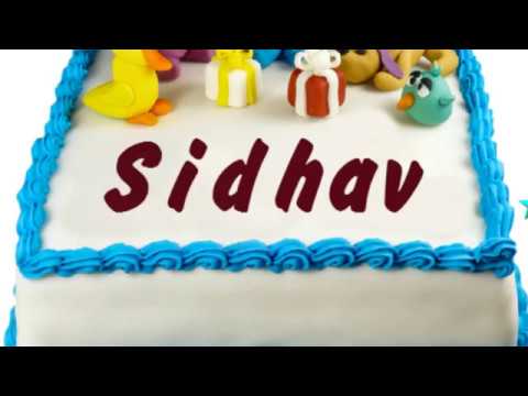 Happy Birthday Sidhav