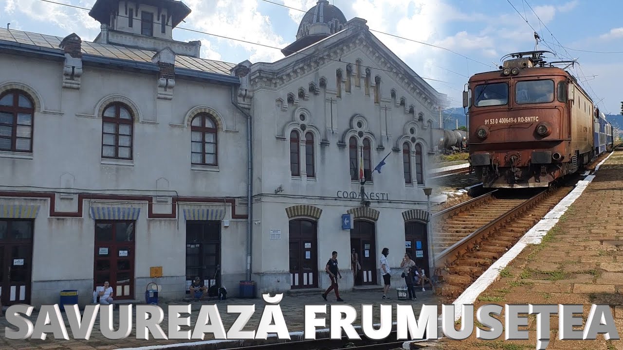 COMANESTI | Cea mai frumoasa statie cu arhitectura superba - Linia 501
