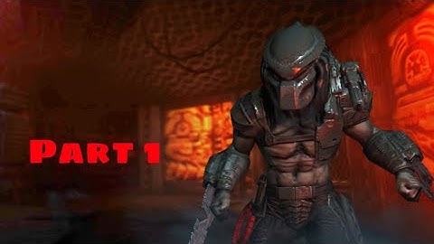 Avp evolution predator gameplay part 1