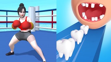 Body Boxing Race 3D vs Smile Rush Vs  Gameplay Game android ios walkthrough Pikaok19