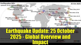 Earthquake Update: 25 October 2025 - Global Overview and Impact