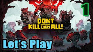 Very Unique Turn Based Tactics Base Builder - Don't Kill Them All - Full Gameplay (Steam Next Fest)