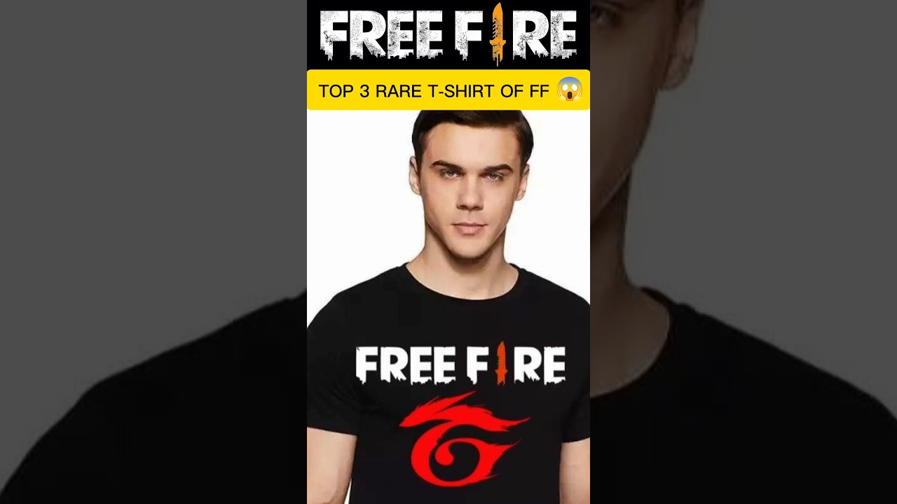 Free Fire Ke 3 Sabse Rare T-Shirts 😱 