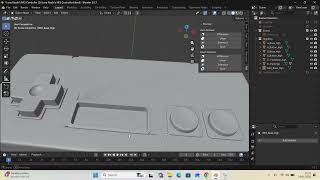 Lony Nzabi's NES controller High Poly
