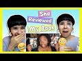 Author Reacts to Review of Their Book / Manga♥ SACRED vol  4 Lizbeth R  Jimenez ☃️ Vlogmas Day 2