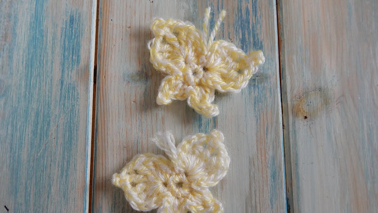 How to Crochet a Butterfly (version 3)