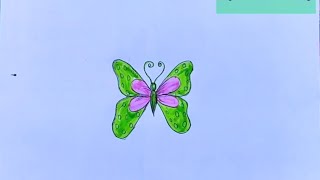 How to draw a butterfly,,step by step,,, পখিলা কি বাবে অকবেন #drawing #butterfly #bestdrawingpencil