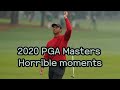 PGA Masters 2020 Horrible shots compilation