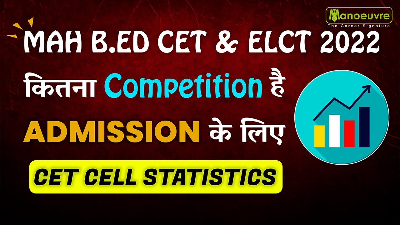 MAH B ED CET ELCT 2022 I COMPETITION ADMISSION I CET 