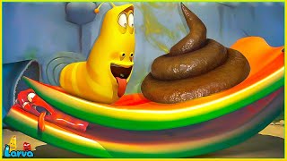 LARVA TUBA: FOOD AND FRIENDS 😂😂 CARTOON MOVIES NEW VERSION | FUNNY CLIP 20224