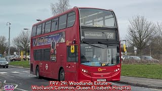 FRV: 291: Woodlands Estate - Woolwich Common, Queen Elizabeth Hospital
