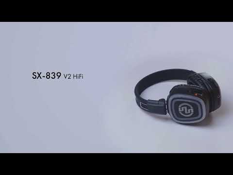 Video-Anleitung Kopfhörer SX-839 V2