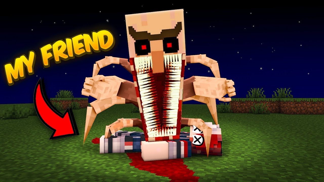 Minecraft but If I Scare My Friend,I Win...