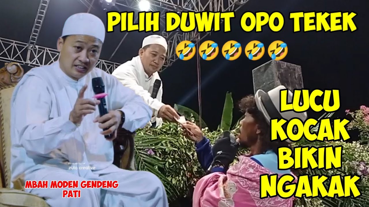 Lucu Kocak Bikin Ketawa, Ngaji & Sholawat Kh Ahmad Nuryanto Pati Mbah Moden Gendeng