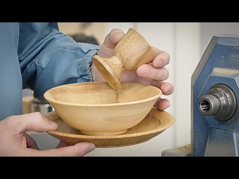 Woodturning an Irish Breakfast set with Glenn Lucas (Preview)