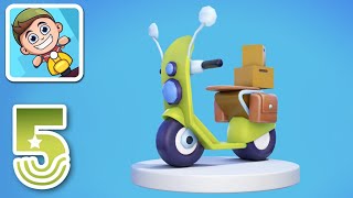 Deliveryman Fun 3D Motorcycle Racing Game New Bike Unlocked Part 5 screenshot 4