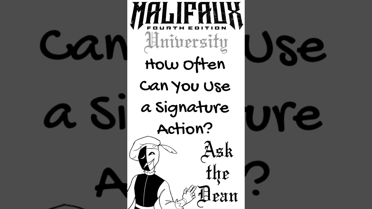 Ask the Dean: 250427 - Signature Actions