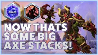 Zuljin Tazdingo - NOW THATS SOME BIG AXE STACKS! - ARAM screenshot 5