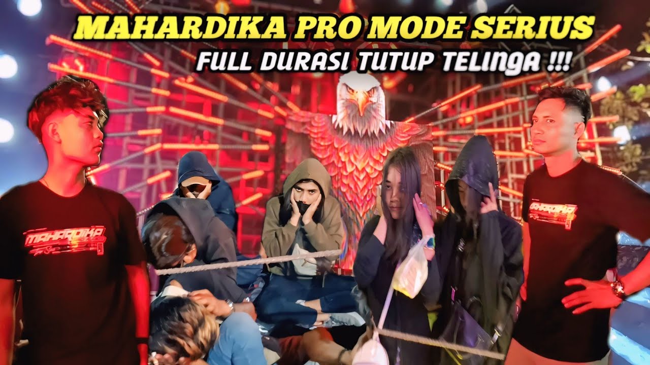 MAHARDIKA PRO MODE SERIUS FULL DURASI  TUTUP TELINGA