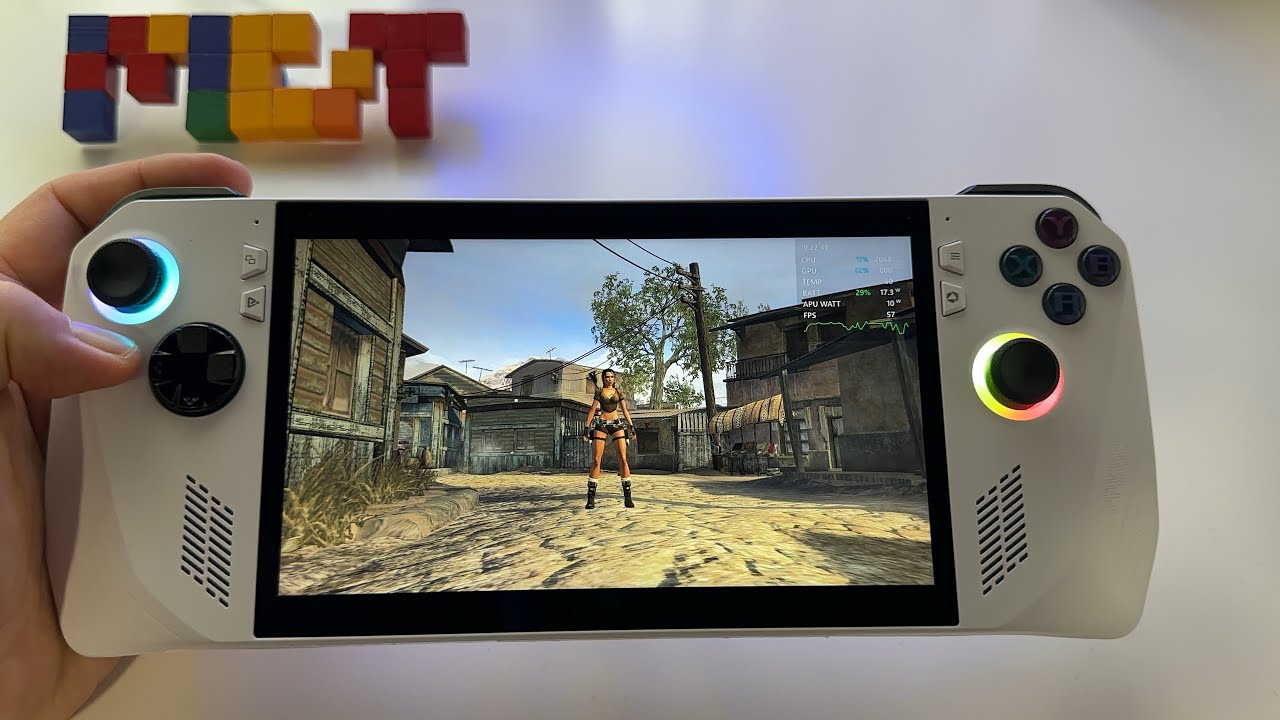 Tomb Raider Legend | Asus Rog ALLY 1080p gameplay | RC71L Z1