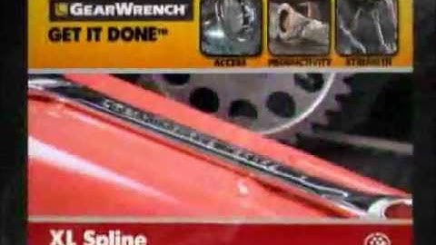 GearWrench® - XL Spline Ratcheting Wrenches