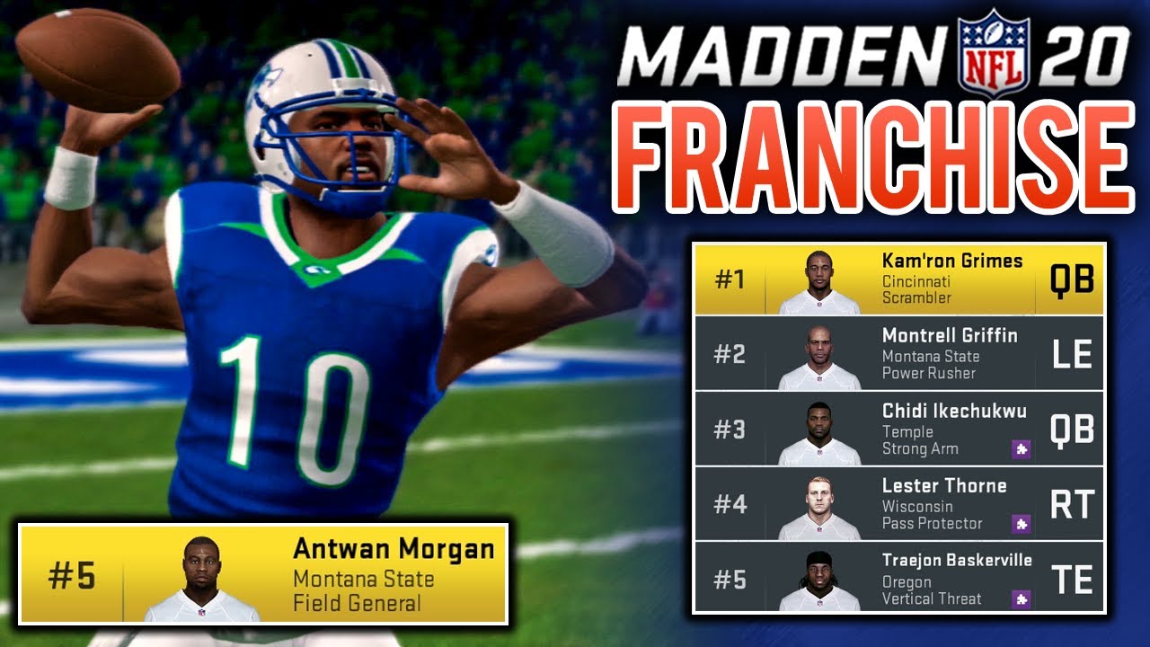 Year 8 Live Draft Show & Prospect Breakdowns - Madden 20 Broncos Franchise