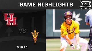 Houston vs. Arizona State (5.10.25) Highlights | 2025 Big 12 Baseball