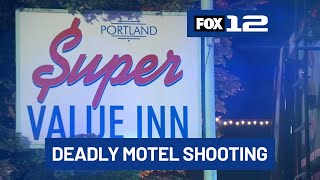 Man found shot to death in North Portland motel