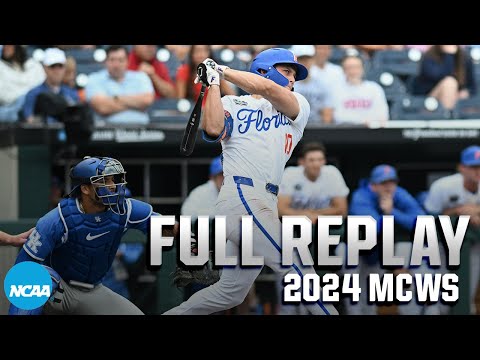 Florida vs. Kentucky: 2024 Men's College World Series | Extended highlights