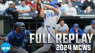 Florida vs. Kentucky: 2024 Men's College World Series | Extended highlights