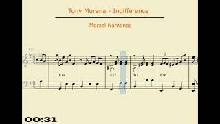 Indifférence (Tony Murena) - Accordion Sheet music