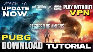 Pubg 1.4.0 New Update Download Tutorial Play Without Vpn