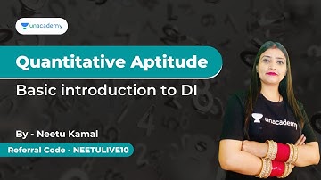Last Min Review | Basic introduction to DI | CLAT Quants | Neetu Kamal