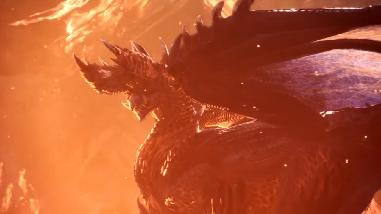 THE BLAZING BLACK DRAGON Monster Hunter World Iceborne YouTube