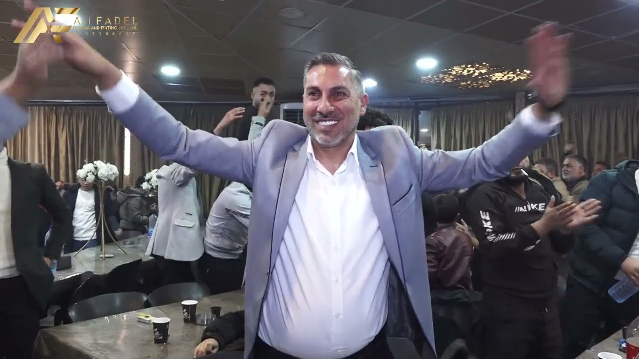 حفل زفاف العريس(2)مصطفى حمادة نجل الحاج وليد حمادة الفنان يوسف أمين تصوير و إخراج علي فاضل0933106669