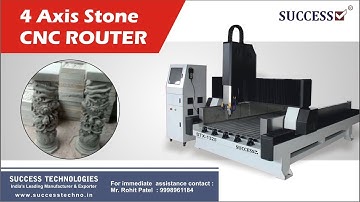 4 Axis Cnc Stone engraving machine