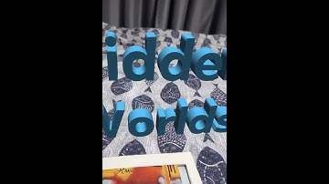 Fun with Augmented Reality 3d Text